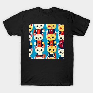 Multiple Cats, model 1 T-Shirt